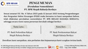 Read more about the article Pengumuman (Perubahan Nomenklatur)